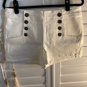 Express White Shorts